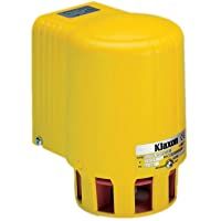 Klaxon Signals SLD-0002 Super M - Sirena de alto rendimiento- color amarillo- hasta 127 dB (A)- 1 tonos- 230 V CA- 50-60…